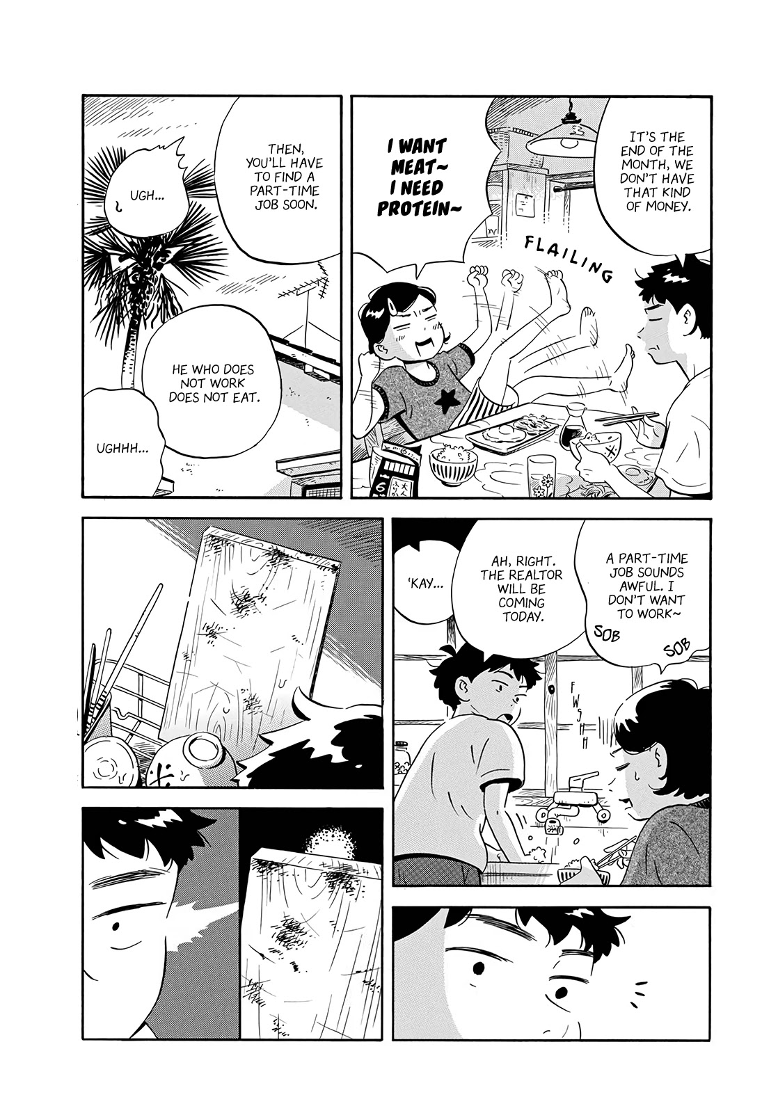 Hirayasumi Chapter 8 page 4 - Chapter 8: Cutting Board and Shima-aji