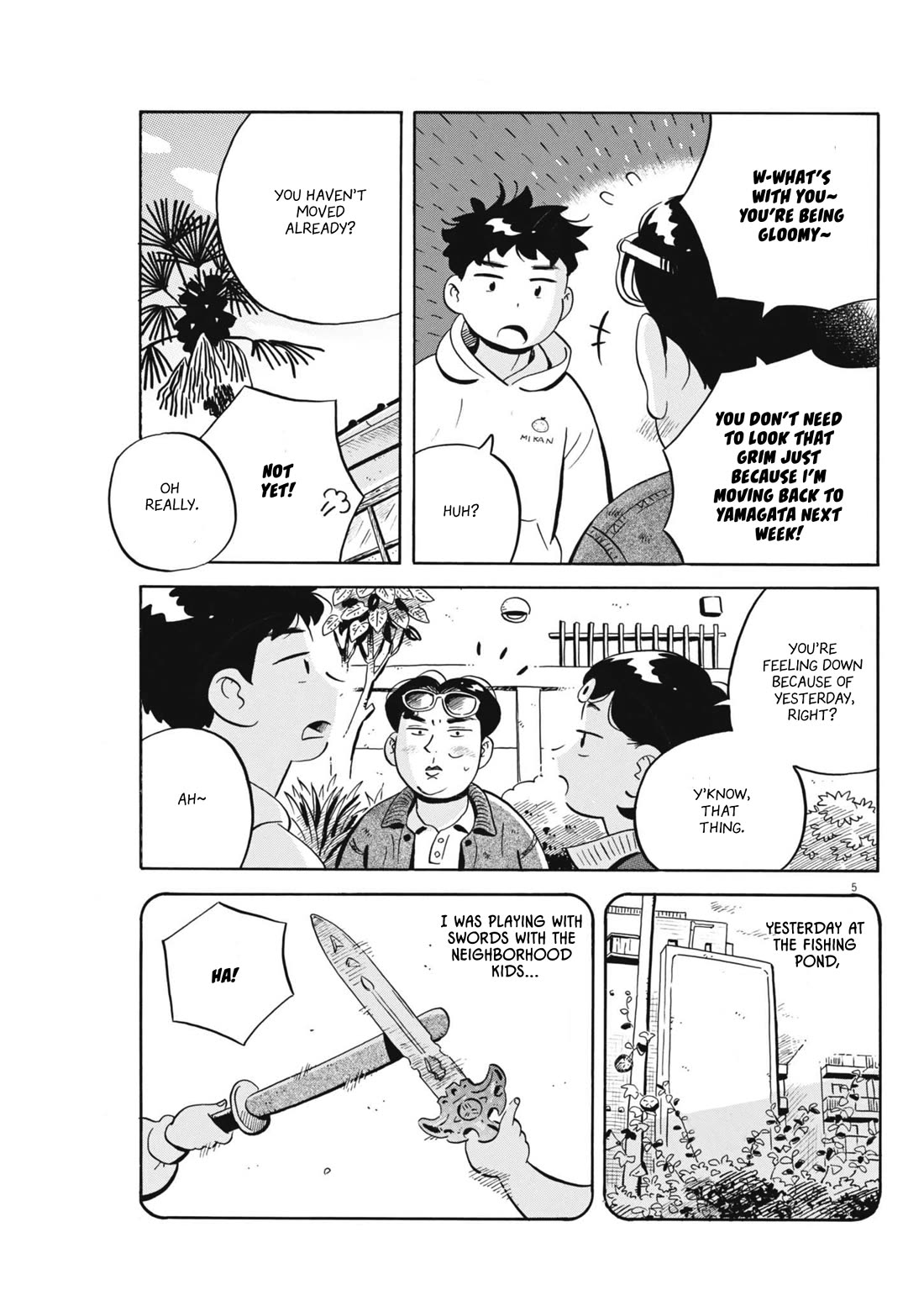 Hirayasumi Chapter 80 page 5 - Chapter 80: Farewell Hideki, Pt. 1