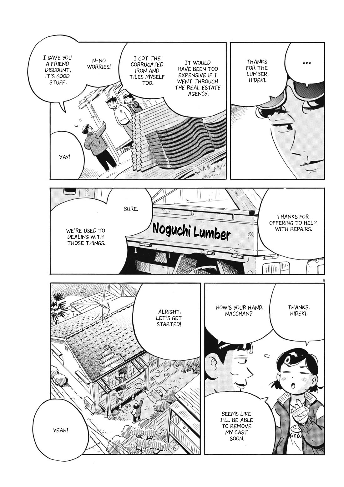 Hirayasumi Chapter 80 page 9 - Chapter 80: Farewell Hideki, Pt. 1