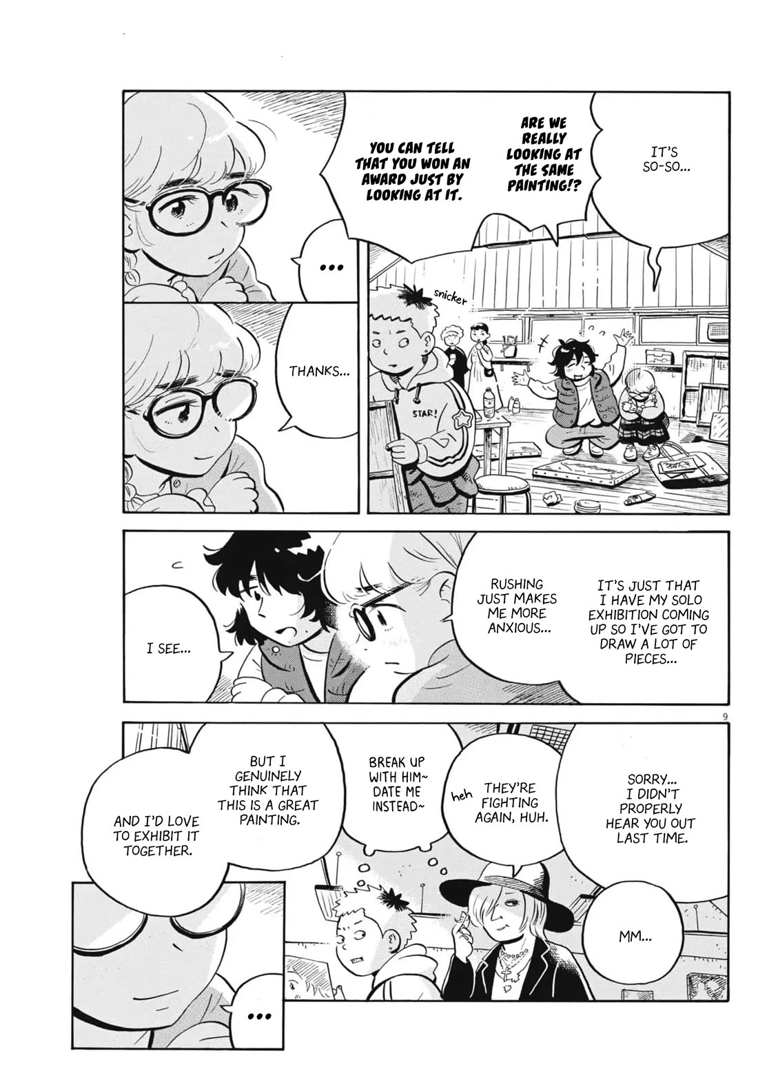 Hirayasumi Chapter 82 page 9 - Chapter 82: Confessions of an Art Festival?! Pt. 1