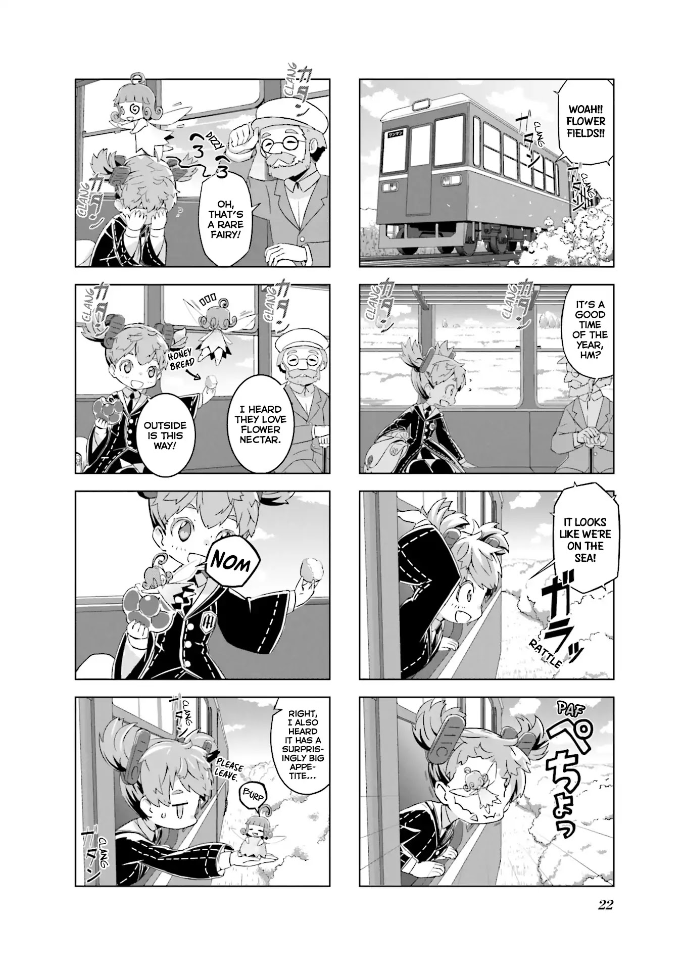 Hirogaru Chizu to Houkiboshi Chapter 2 page 3 - Chapter 2: Train Trip and Zelda