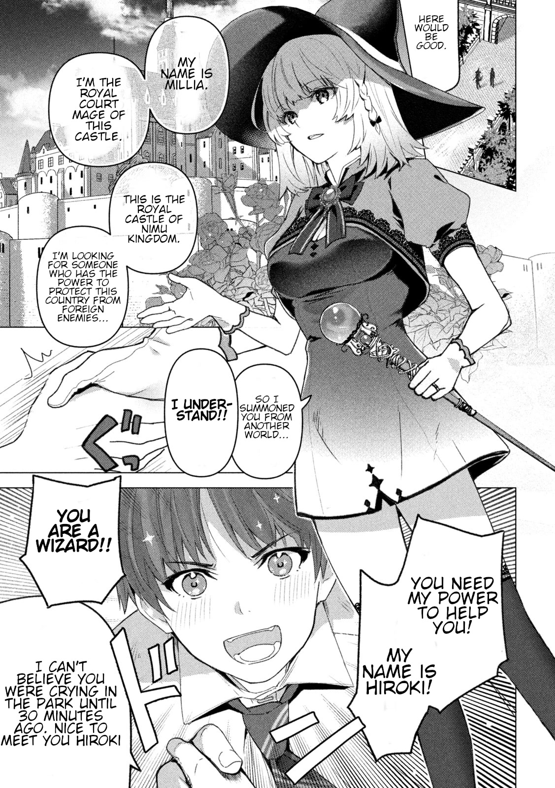Hiroki, Too, Gets Summoned Into Another World Chapter 1 page 13 - Chapter 1