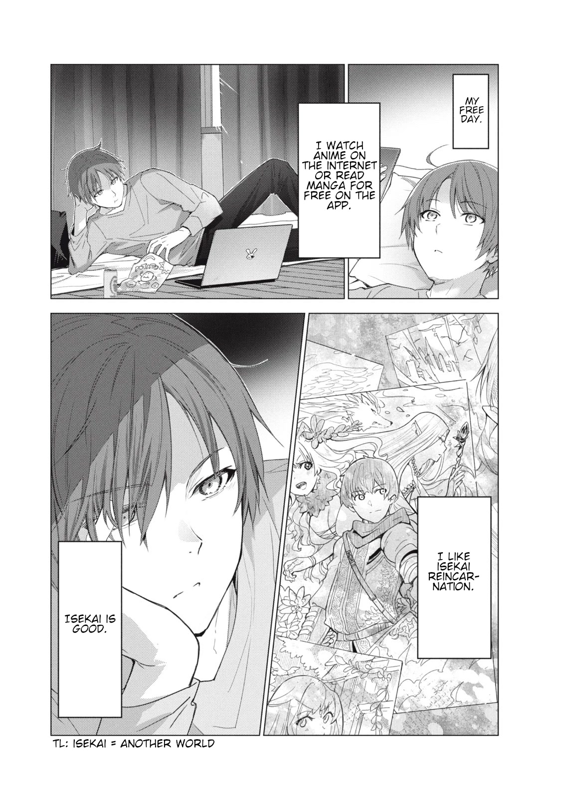 Hiroki, Too, Gets Summoned Into Another World Chapter 1 page 3 - Chapter 1