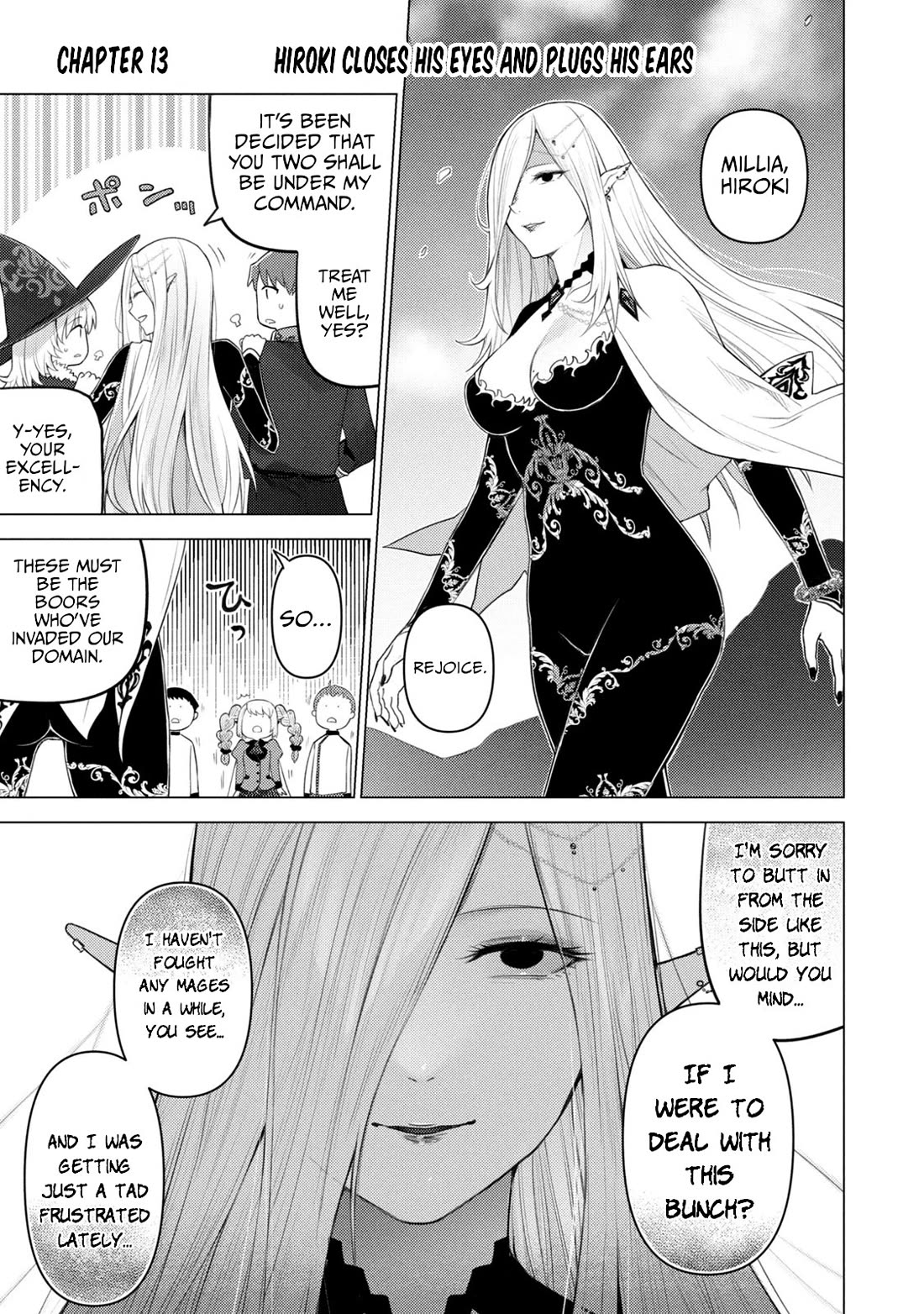 Hiroki, Too, Gets Summoned Into Another World Chapter 13 page 1 - Chapter 13: Hiroki closes his eyes and plugs his ears