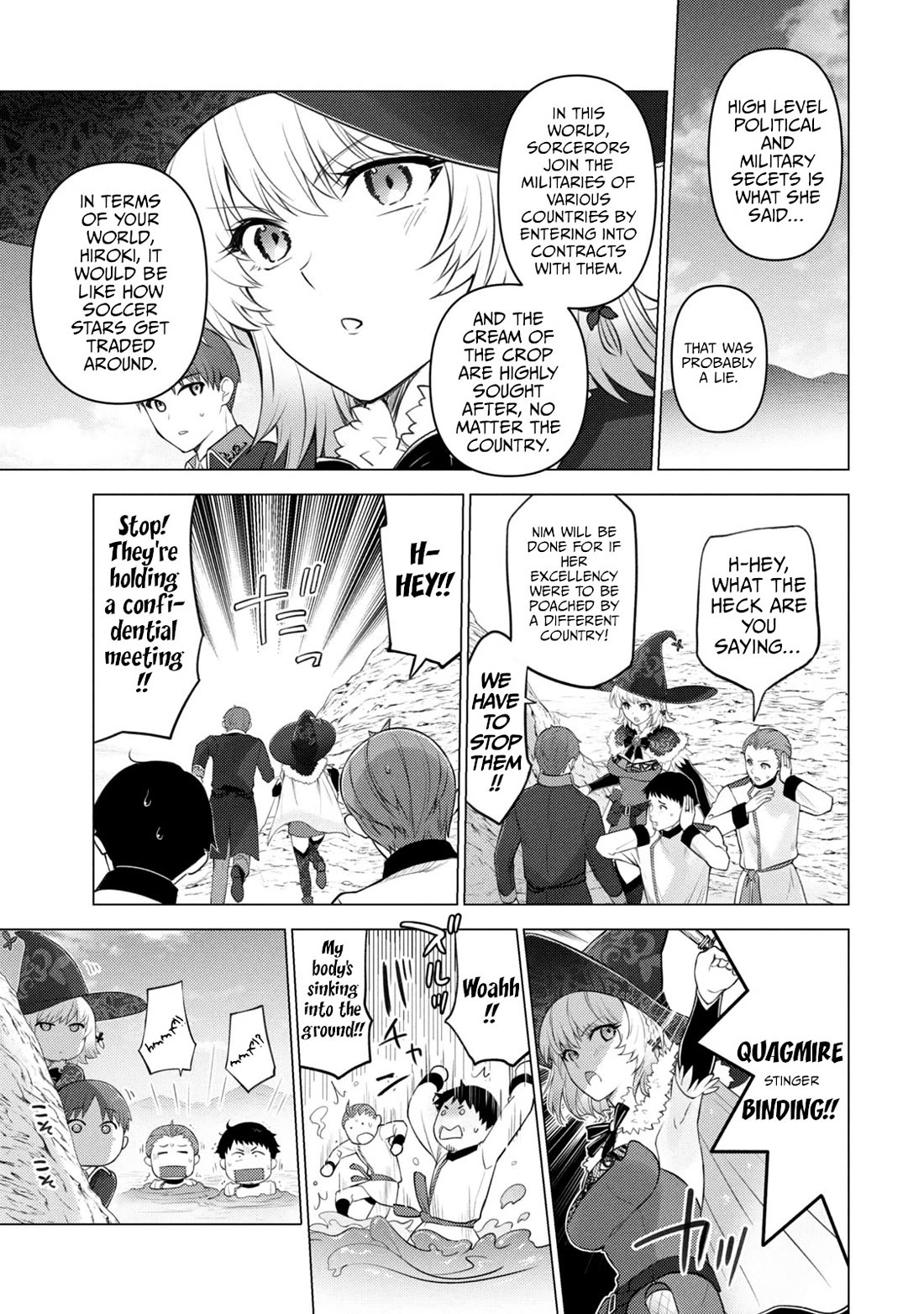 Hiroki, Too, Gets Summoned Into Another World Chapter 13 page 9 - Chapter 13: Hiroki closes his eyes and plugs his ears