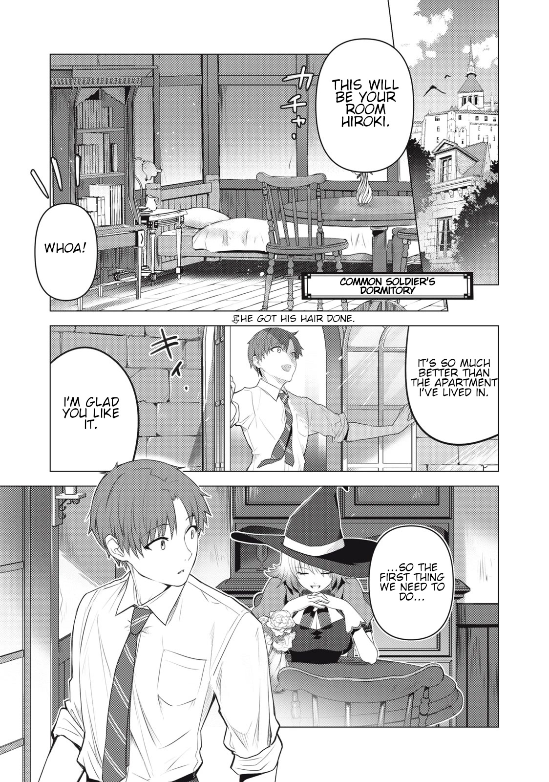 Hiroki, Too, Gets Summoned Into Another World Chapter 2 page 4 - Chapter 2