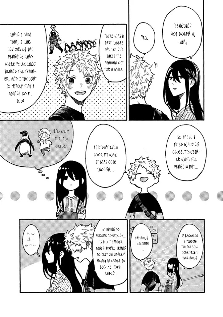 Hiru to Yoru no Oishii Jikan Chapter 11.1 page 9 - Chapter 11.1