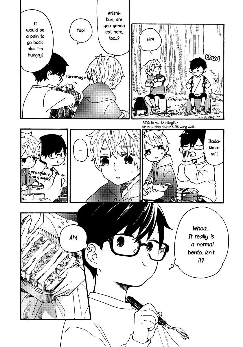 Hiru to Yoru no Oishii Jikan Chapter 13.5 page 7 - Chapter 13.5: Side Chapter - Goodbyes
