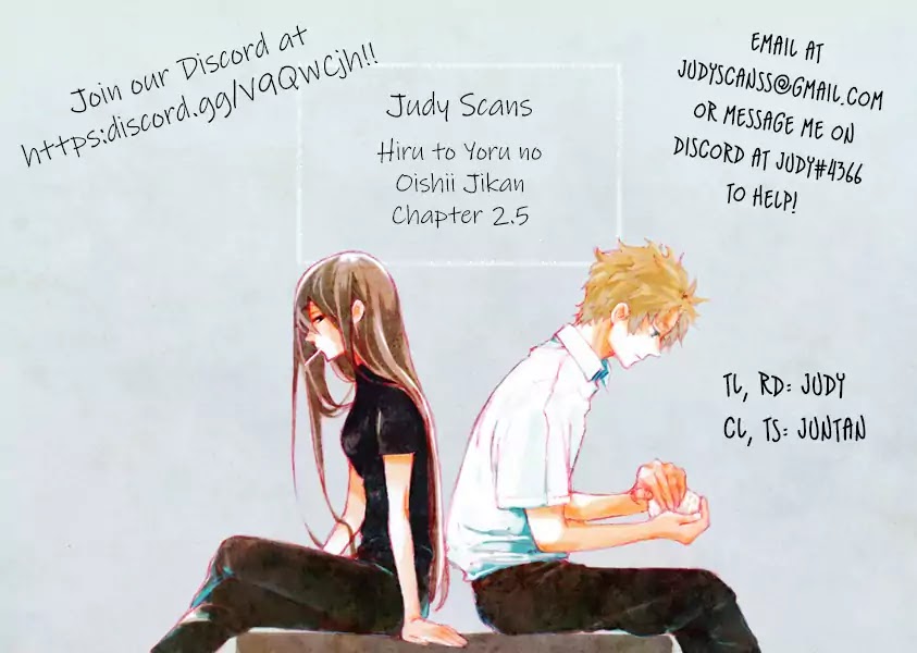 Hiru to Yoru no Oishii Jikan Chapter 2.5 page 5 - Chapter 2.5