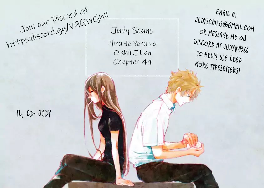 Hiru to Yoru no Oishii Jikan Chapter 4.1 page 9 - Chapter 4.1