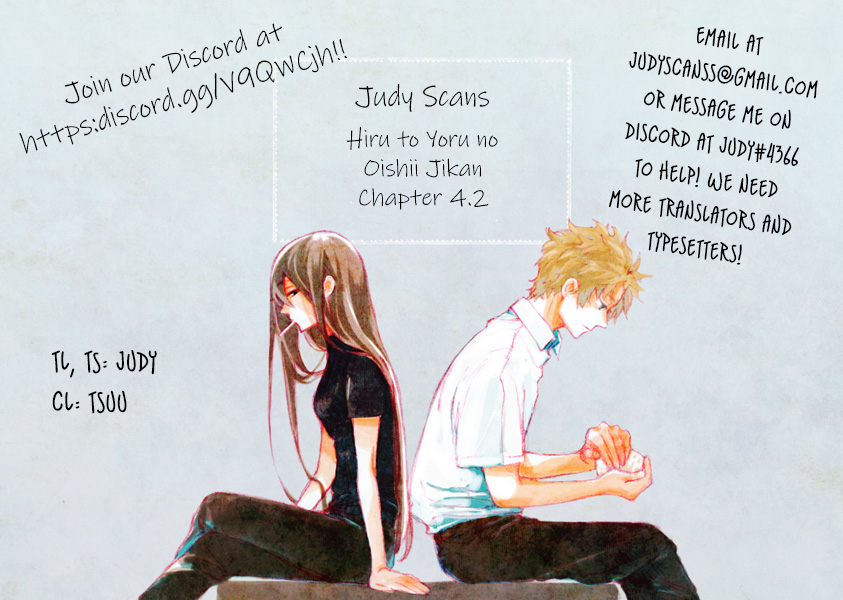 Hiru to Yoru no Oishii Jikan Chapter 4.2 page 9 - Chapter 4.2