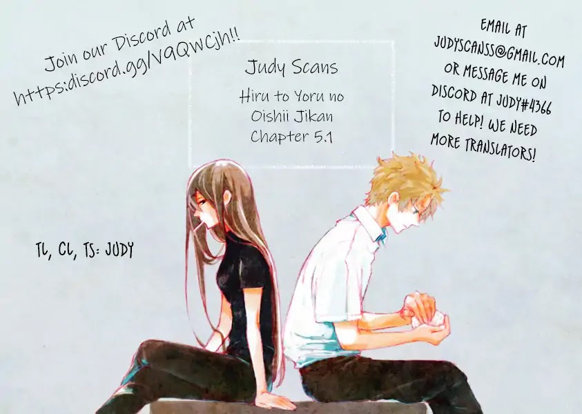 Hiru to Yoru no Oishii Jikan Chapter 5.1 page 9 - Chapter 5.1