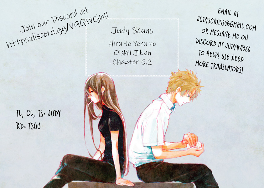 Hiru to Yoru no Oishii Jikan Chapter 5.2 page 9 - Chapter 5.2