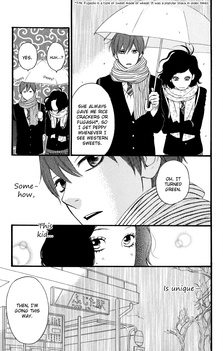 Hirunaka no Ryuusei Chapter 34.5 page 10 - Chapter 34.5: Cookie Girl, Cream Boy