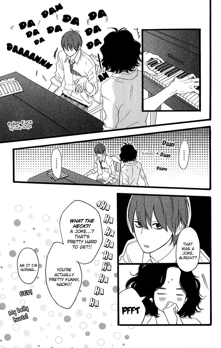 Hirunaka no Ryuusei Chapter 34.5 page 14 - Chapter 34.5: Cookie Girl, Cream Boy