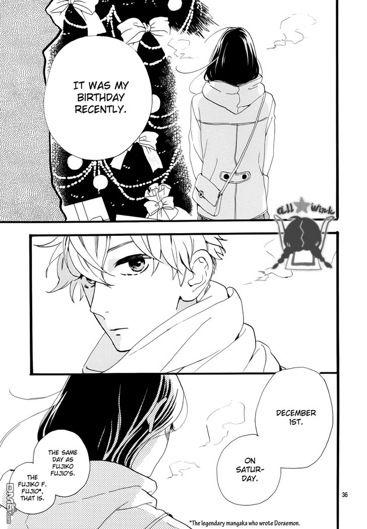 Hirunaka no Ryuusei Chapter 37 page 34 - Chapter 37