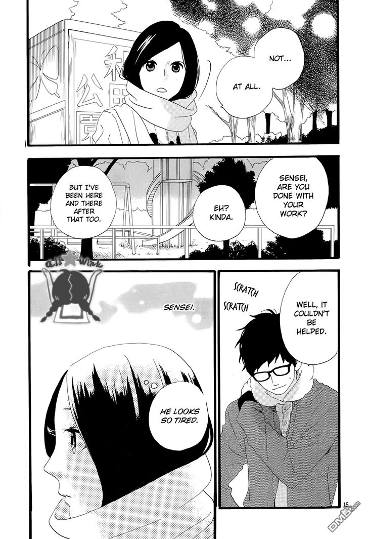 Hirunaka no Ryuusei Chapter 38 page 15 - Chapter 38