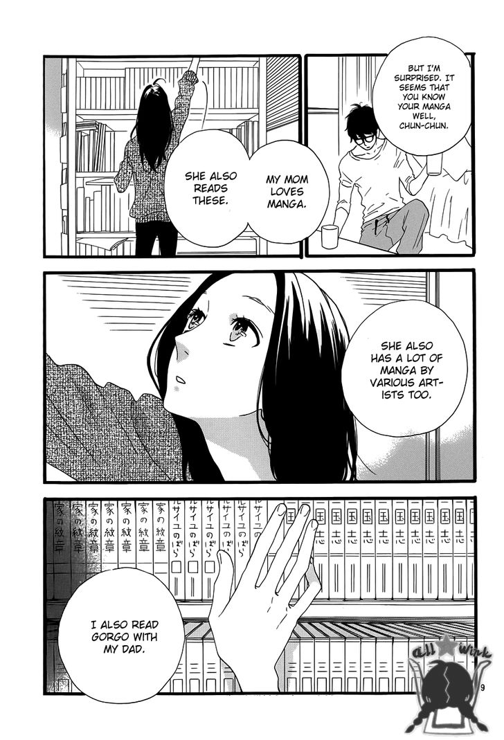 Hirunaka no Ryuusei Chapter 40 page 9 - Chapter 40