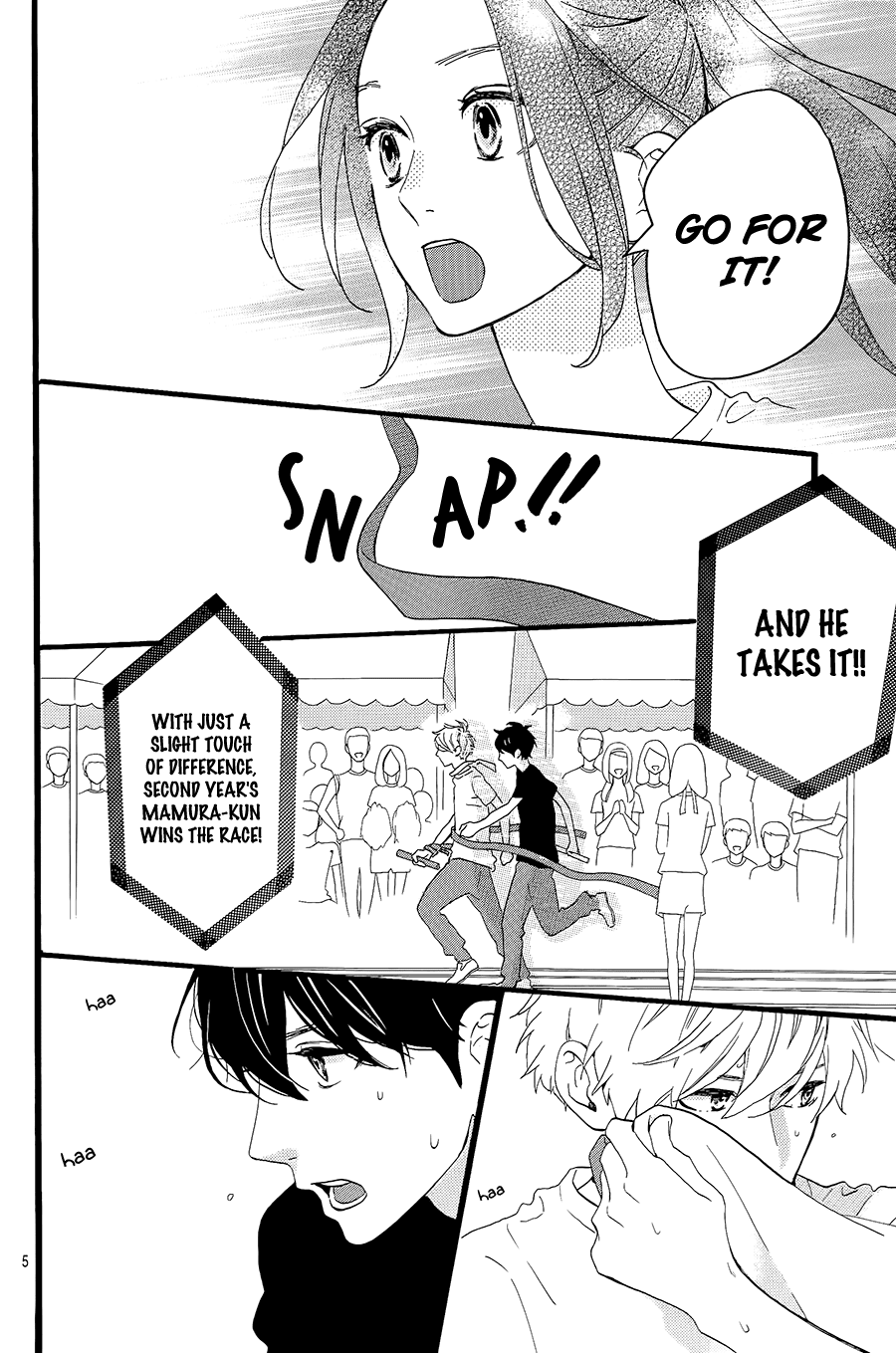Hirunaka no Ryuusei Chapter 70 page 6 - Chapter 70