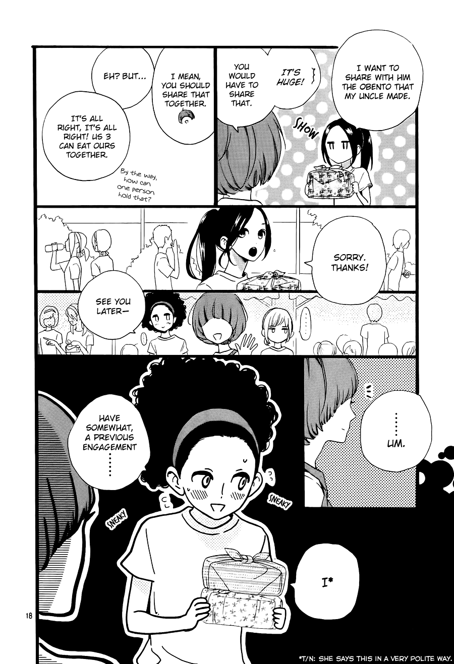 Hirunaka no Ryuusei Chapter 71 page 19 - Chapter 71