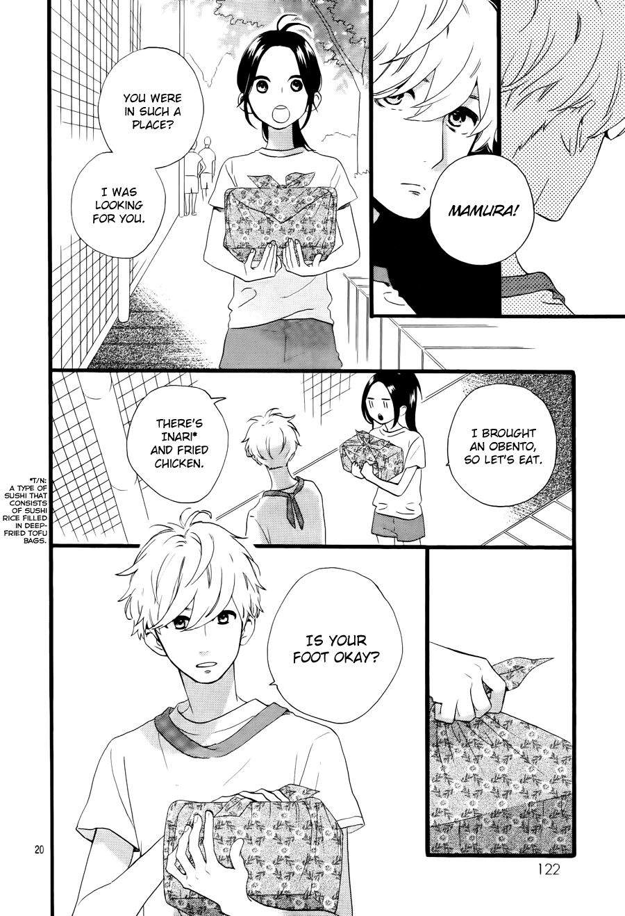 Hirunaka no Ryuusei Chapter 71 page 21 - Chapter 71