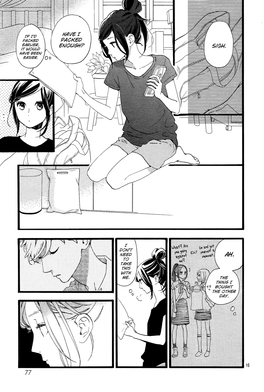 Hirunaka no Ryuusei Chapter 72 page 17 - Chapter 72