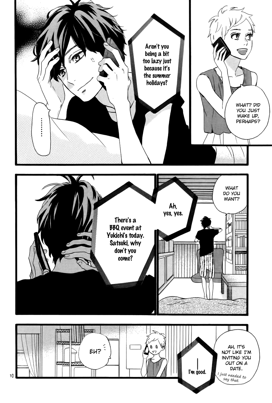 Hirunaka no Ryuusei Chapter 73 page 11 - Chapter 73