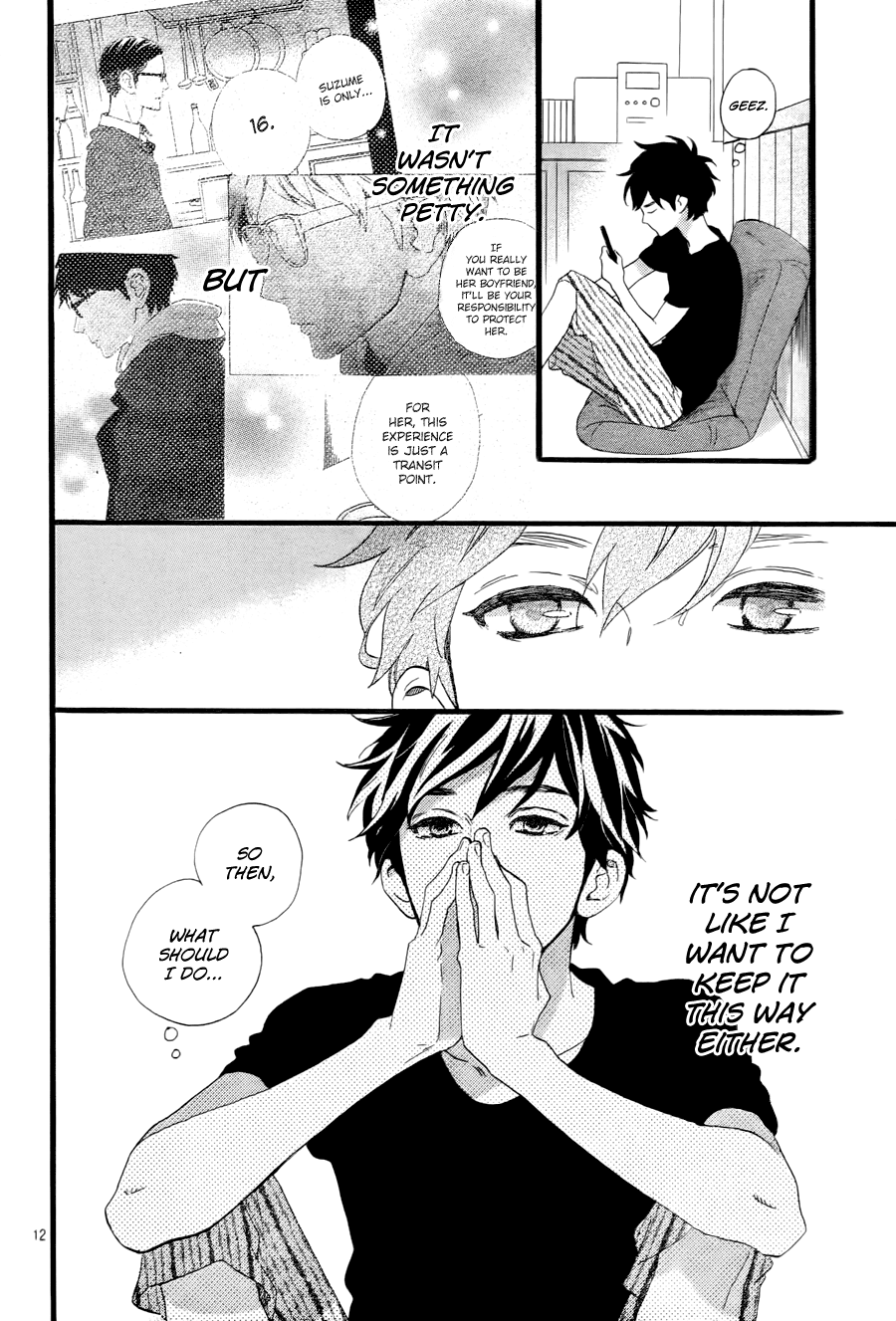 Hirunaka no Ryuusei Chapter 73 page 13 - Chapter 73