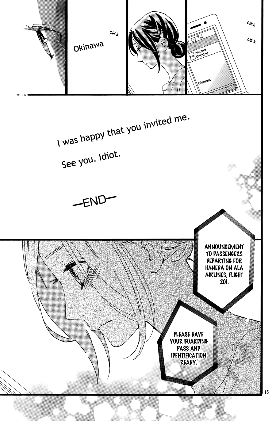 Hirunaka no Ryuusei Chapter 76 page 16 - Chapter 76