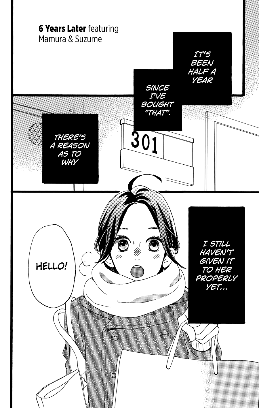 Hirunaka no Ryuusei Chapter 78.7 page 3 - Chapter 78.7: 6 Years Later