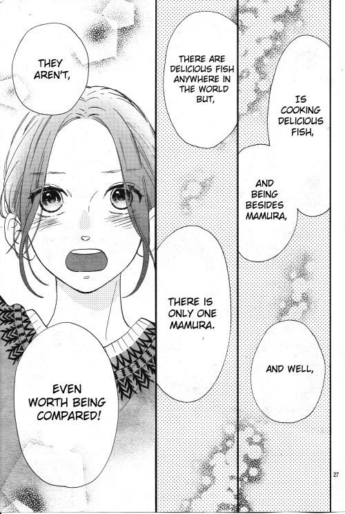 Hirunaka no Ryuusei Chapter 78.9 page 27 - Chapter 78.9: Mamura: Red