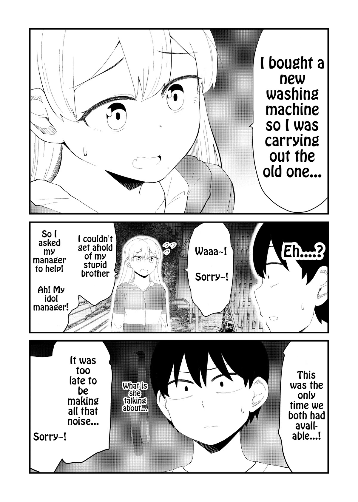 His Favorite Idol Moves in Next Door, the Romcom Chapter 49 page 3 - Chapter 49