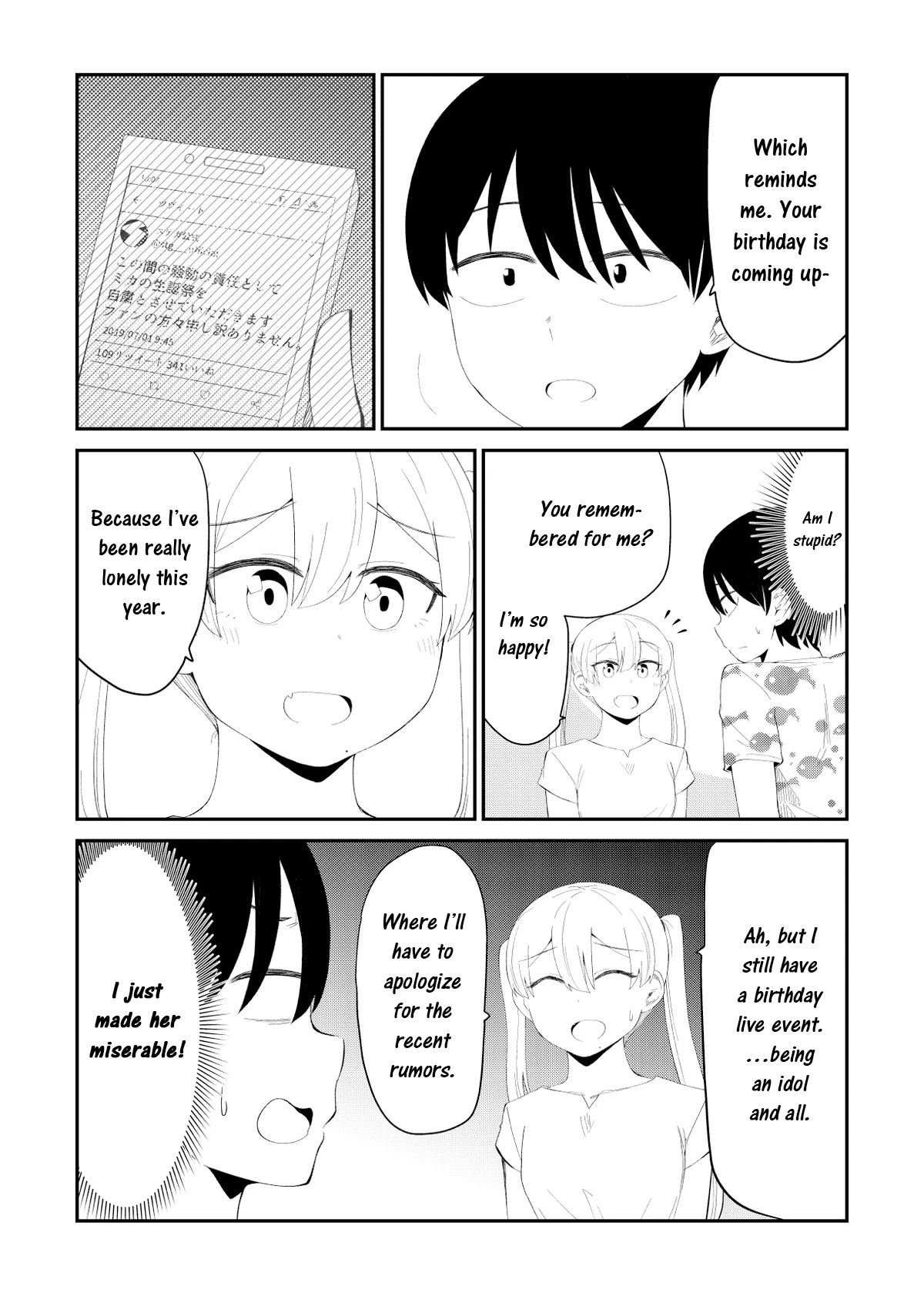 His Favorite Idol Moves in Next Door, the Romcom Chapter 61 page 3 - Chapter 61