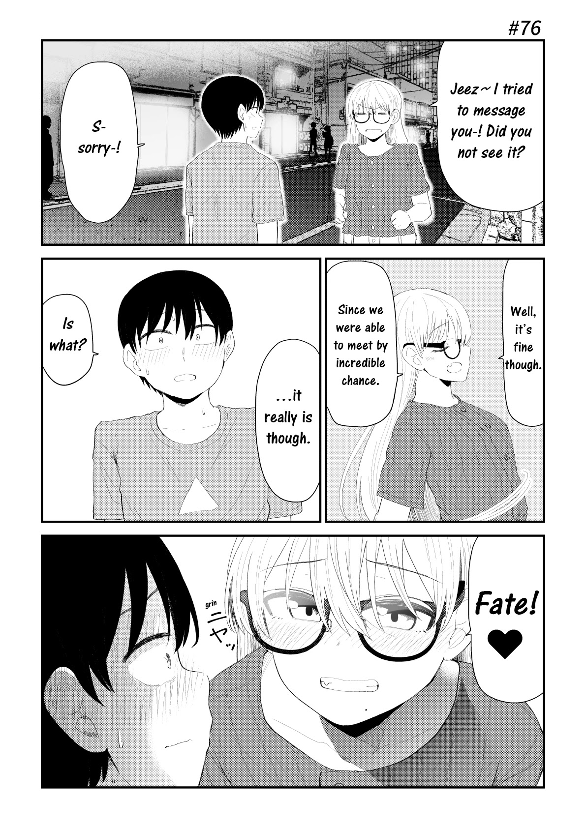 His Favorite Idol Moves in Next Door, the Romcom Chapter 76 page 1 - Chapter 76