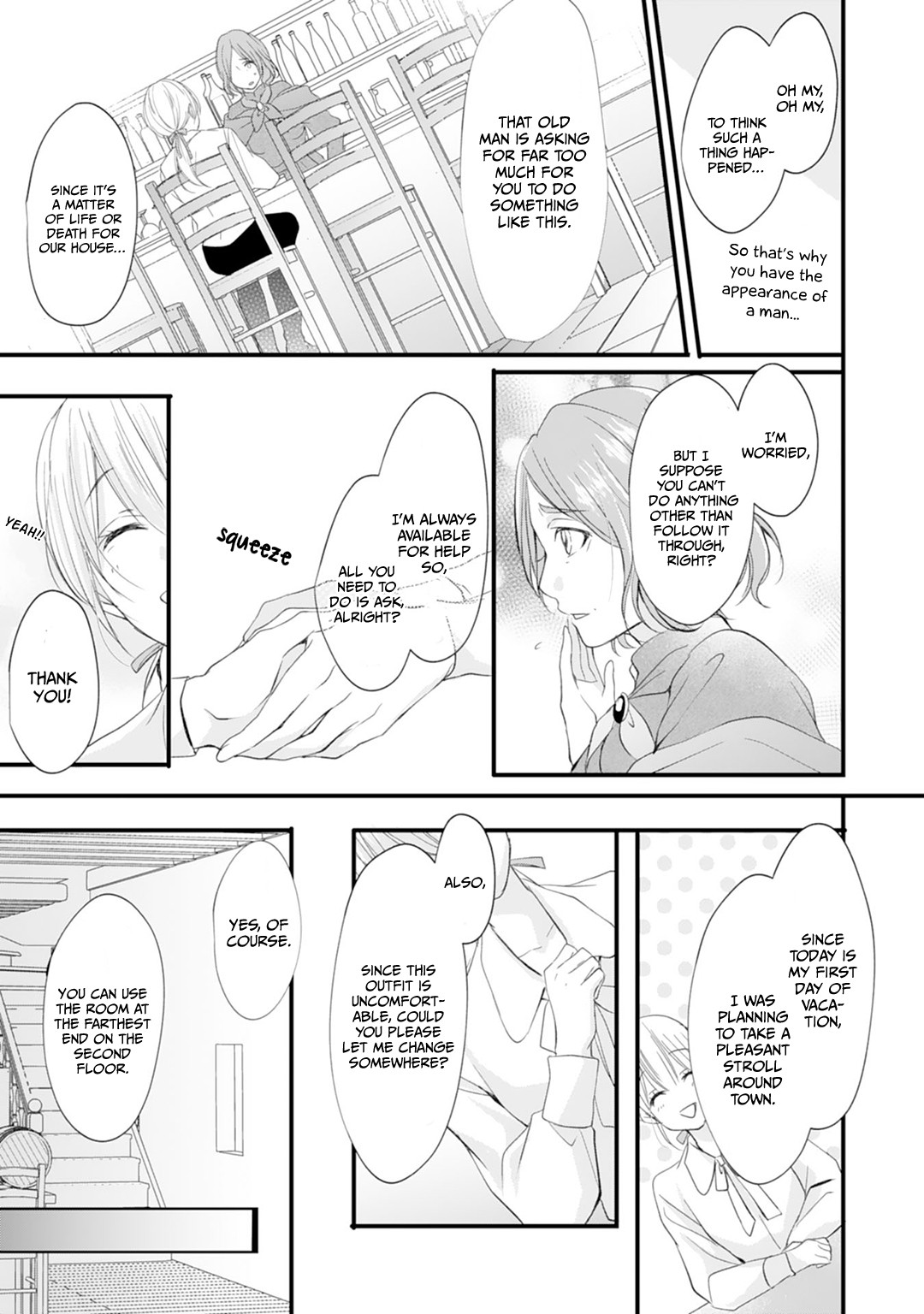 His Highness Discovered I’m a Woman! Chapter 3 page 22 - Chapter 3