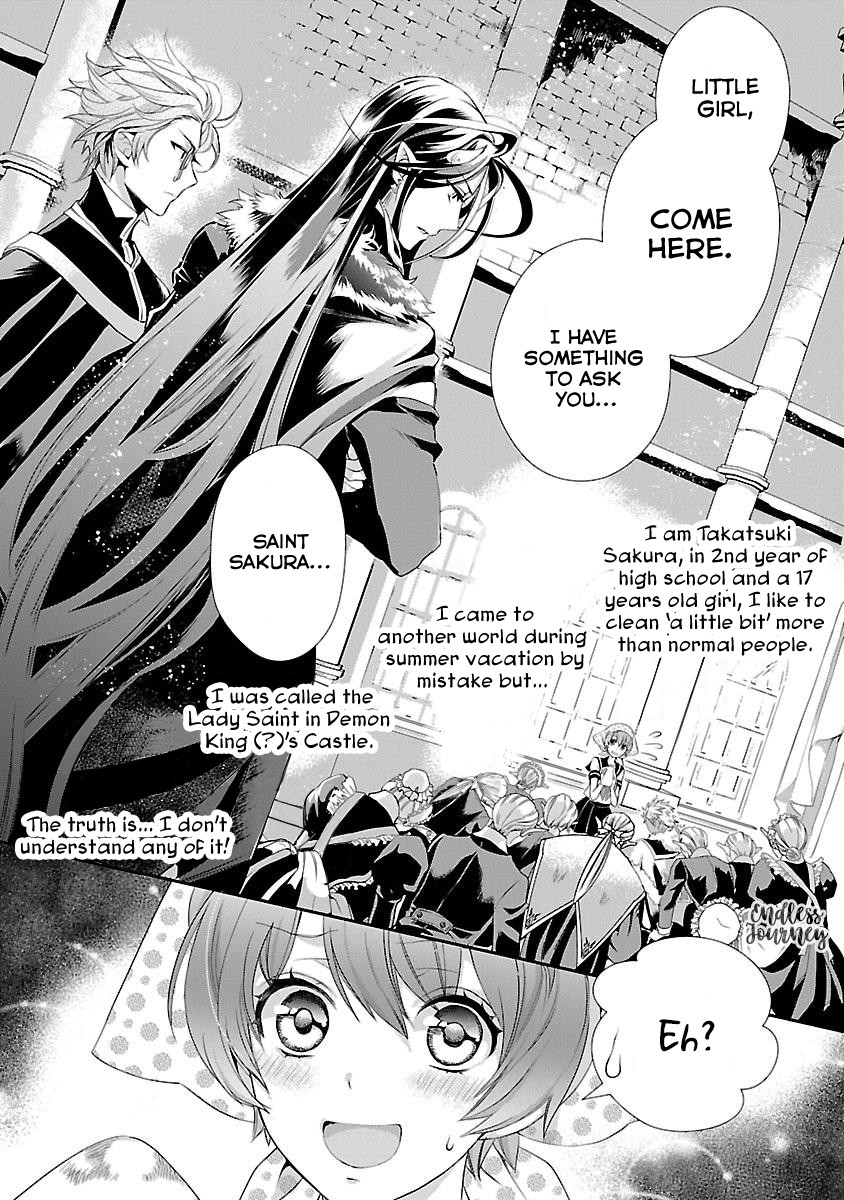 His Majesty the Demon King's Housekeeper Chapter 2 page 3 - Chapter 2: The Saint of Demon Castle