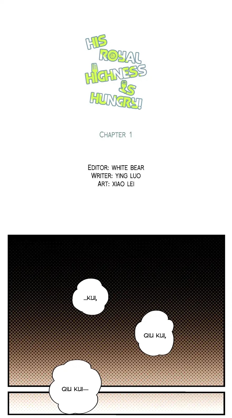 His Royal Highness is Hungry Chapter 1 page 2 - Chapter 1: I time-traveled to become A Villager