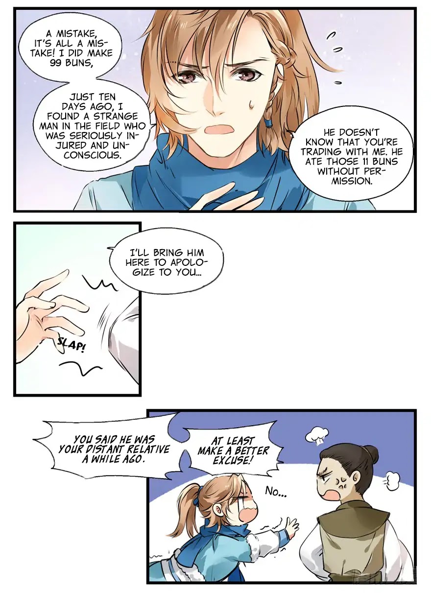 His Royal Highness is Hungry Chapter 10 page 4 - Chapter 10: Mysterious Guy Lost his Memories