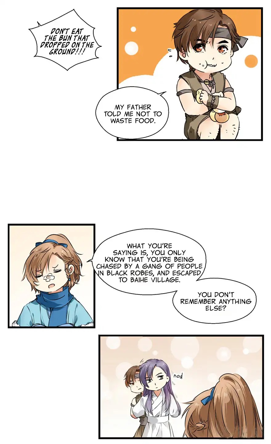 His Royal Highness is Hungry Chapter 10 page 9 - Chapter 10: Mysterious Guy Lost his Memories