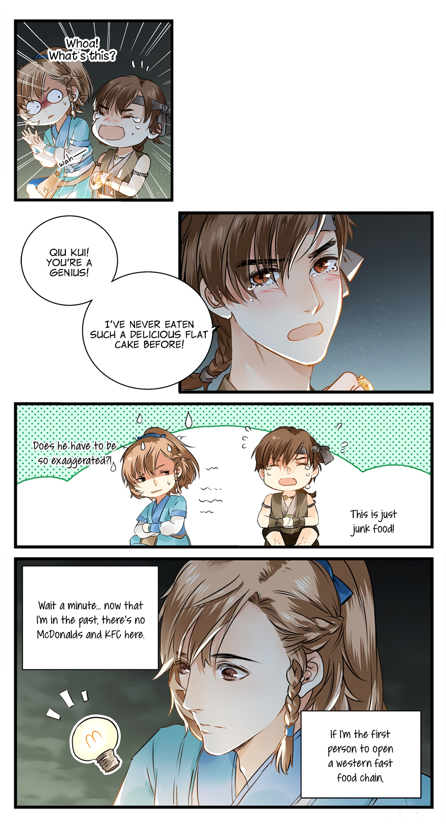 His Royal Highness is Hungry Chapter 3 page 7 - Chapter 3: Why don't I get rich by selling hamburgers?
