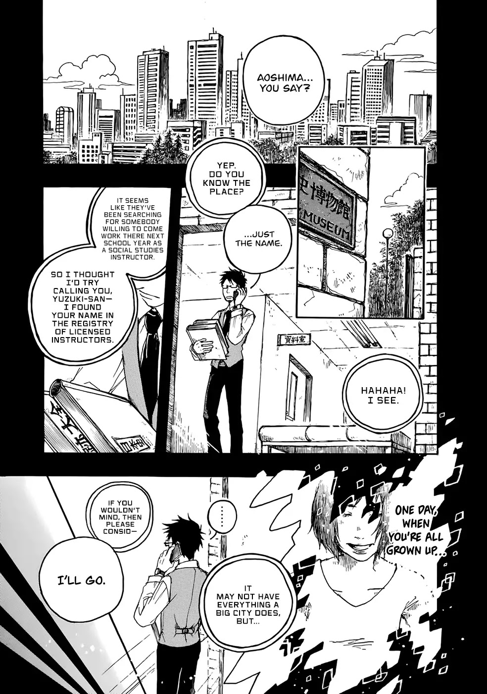 Hisakata no oto Chapter 1 page 10 - Chapter 1: The Sound of Beginnings