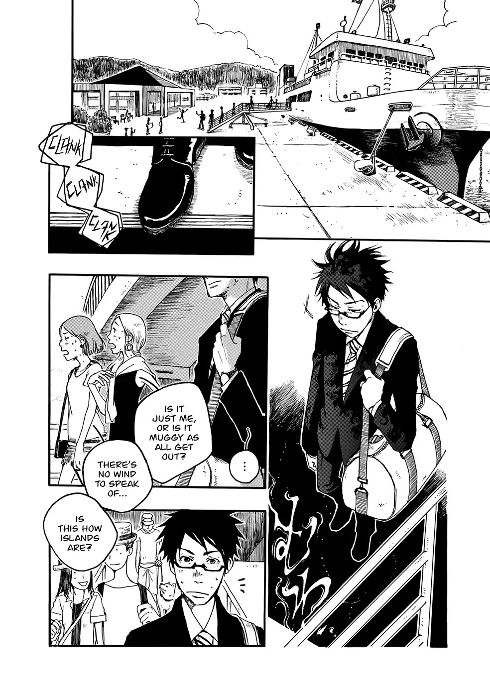 Hisakata no oto Chapter 1 page 15 - Chapter 1: The Sound of Beginnings