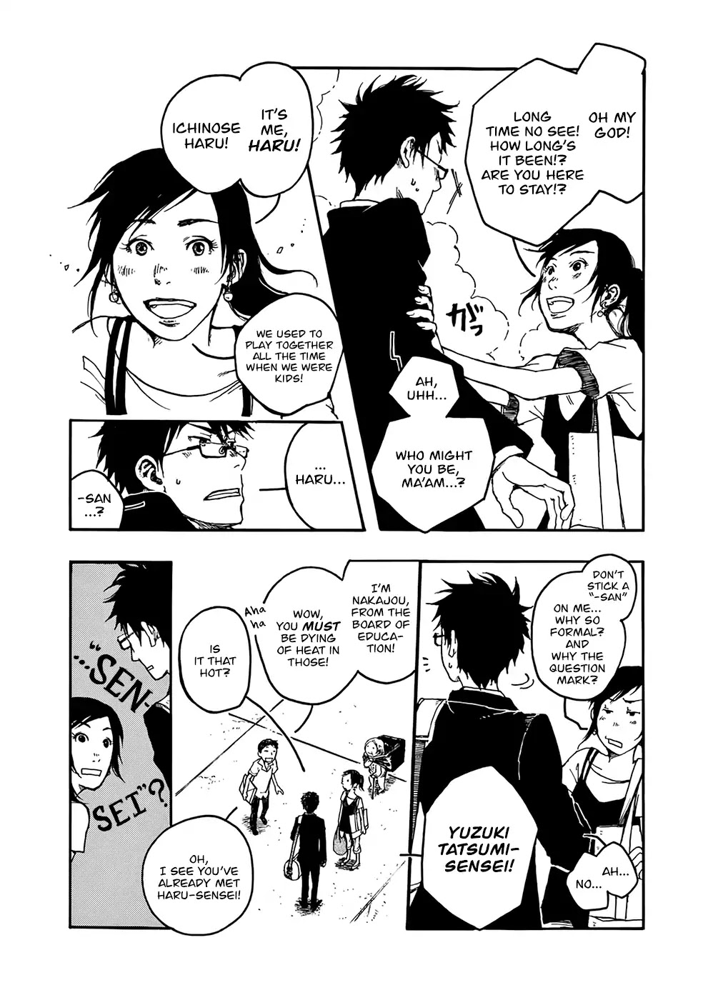 Hisakata no oto Chapter 1 page 19 - Chapter 1: The Sound of Beginnings