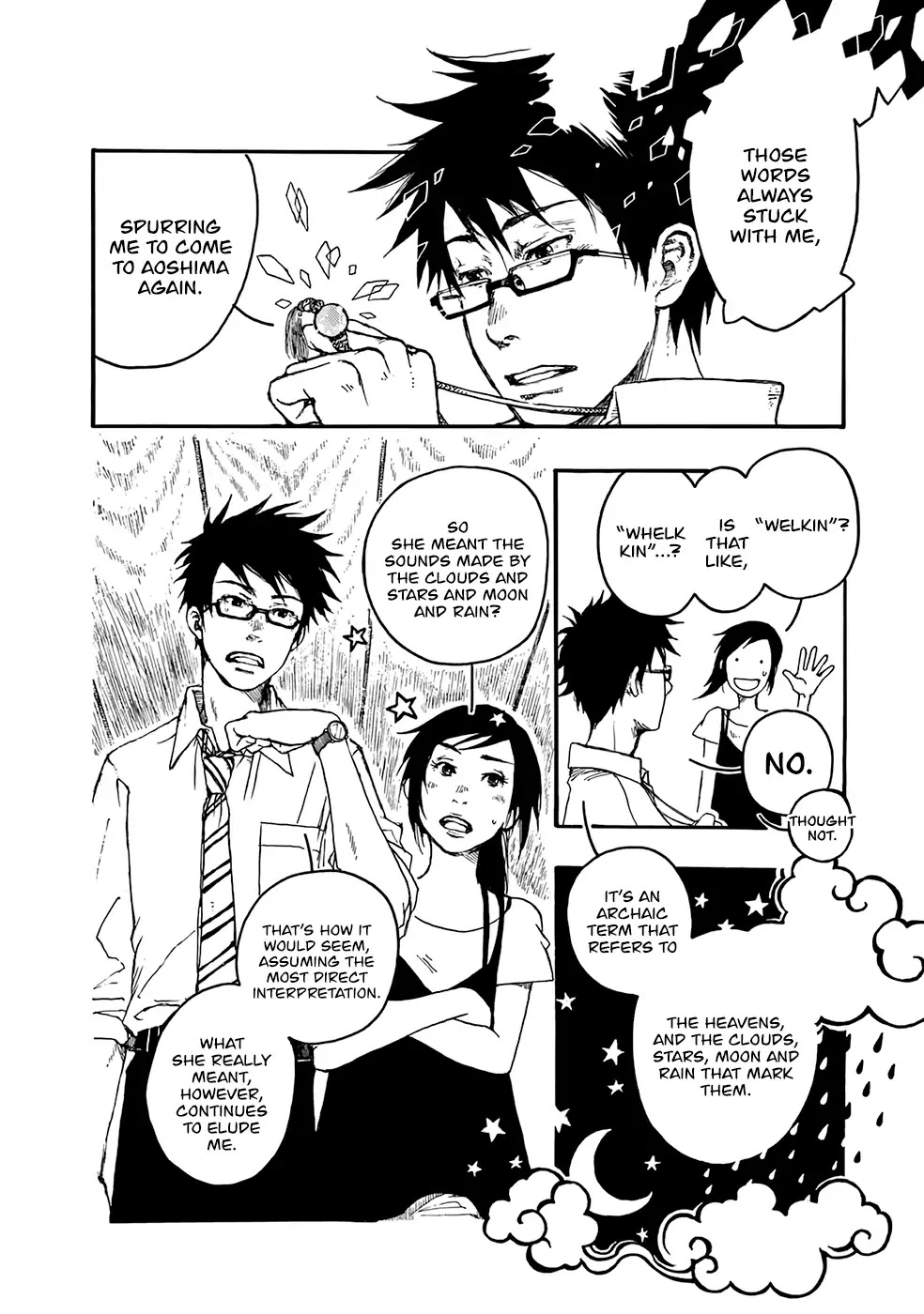 Hisakata no oto Chapter 1 page 37 - Chapter 1: The Sound of Beginnings