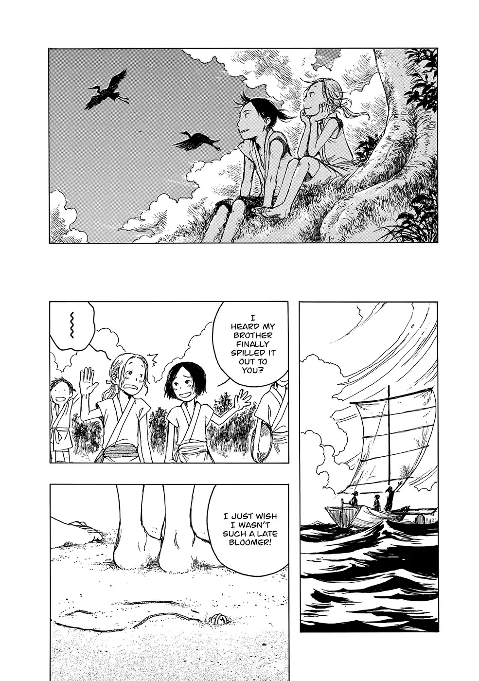 Hisakata no oto Chapter 10 page 19 - Chapter 10: The Sound of Chimes