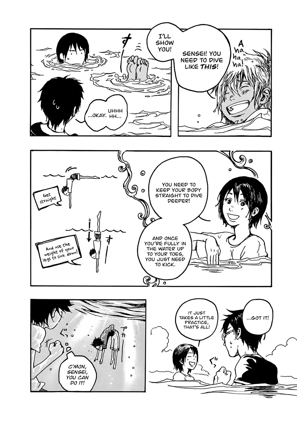 Hisakata no oto Chapter 2 page 17 - Chapter 2: The Sound Of Waves