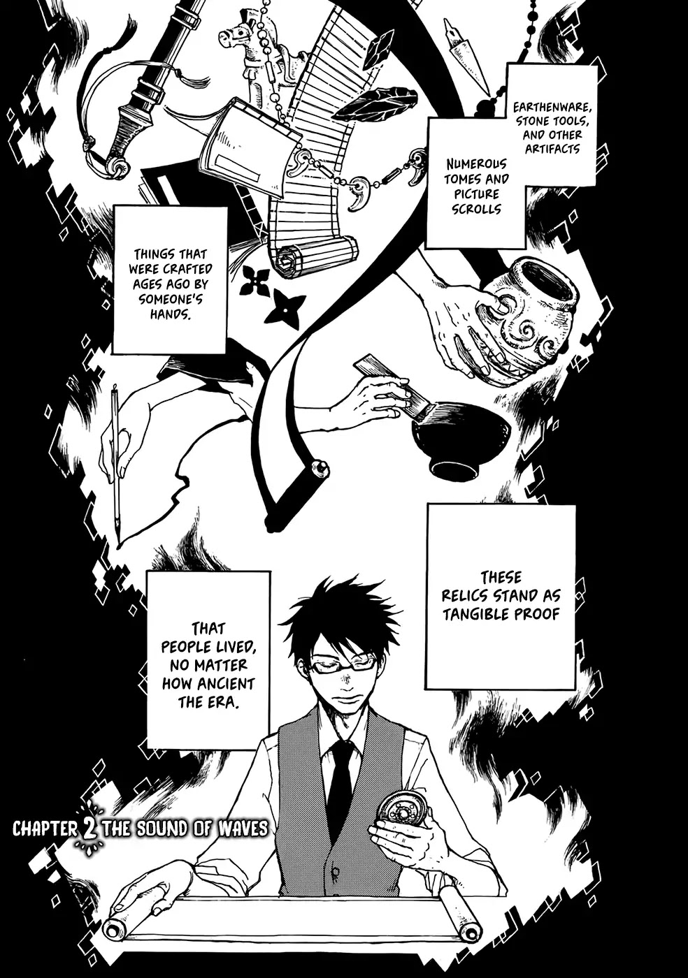 Hisakata no oto Chapter 2 page 2 - Chapter 2: The Sound Of Waves