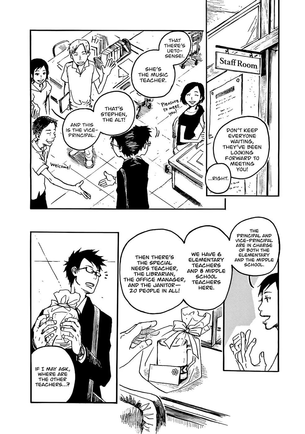 Hisakata no oto Chapter 2 page 7 - Chapter 2: The Sound Of Waves