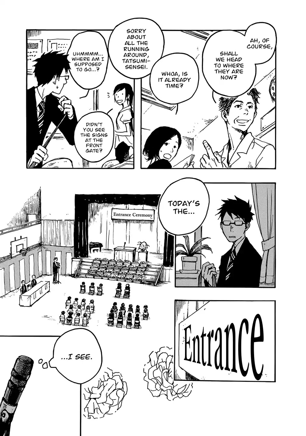 Hisakata no oto Chapter 2 page 8 - Chapter 2: The Sound Of Waves