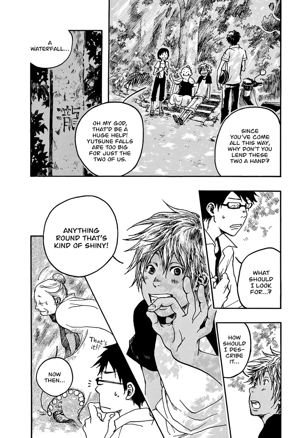 Hisakata no oto Chapter 3 page 12 - Chapter 3: The Sound of Thunder